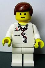 LEGO Minifigure-Doctor-Town / City / Hospital-DOC025-Creative Brick Builders